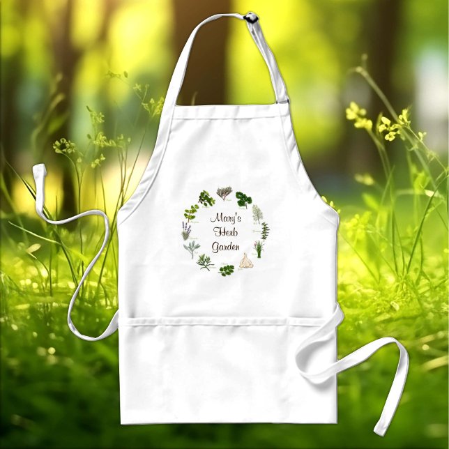 Customise Your Apron from the Herb Garden  (Customize Your Apron from the Herb Garden. For fellow cooks, gardeners and everyone who loves good f)