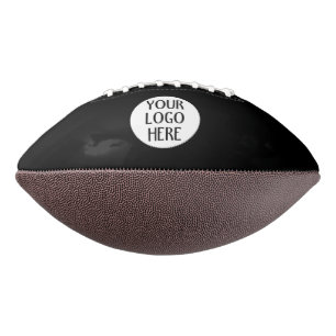 Customise Your Black White company logo American Football