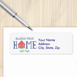 Customise Your Bless This Home Label