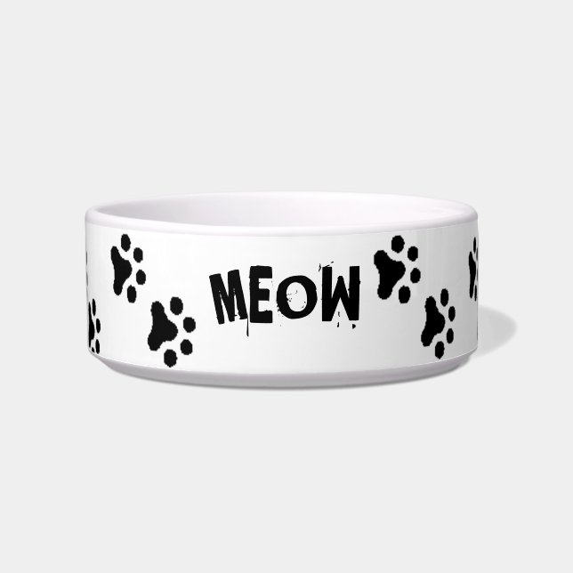 Customise your Cat's Meow Bowl (Front)