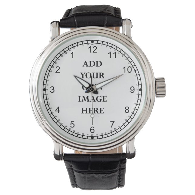 customise your crazy backwards watch portrait (Front)