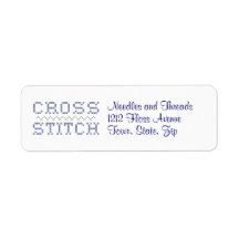 Customise Your Cross Stitch Label