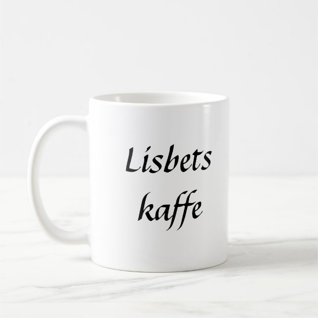 Customise Your Dannebrog! Coffee Mug (Left)