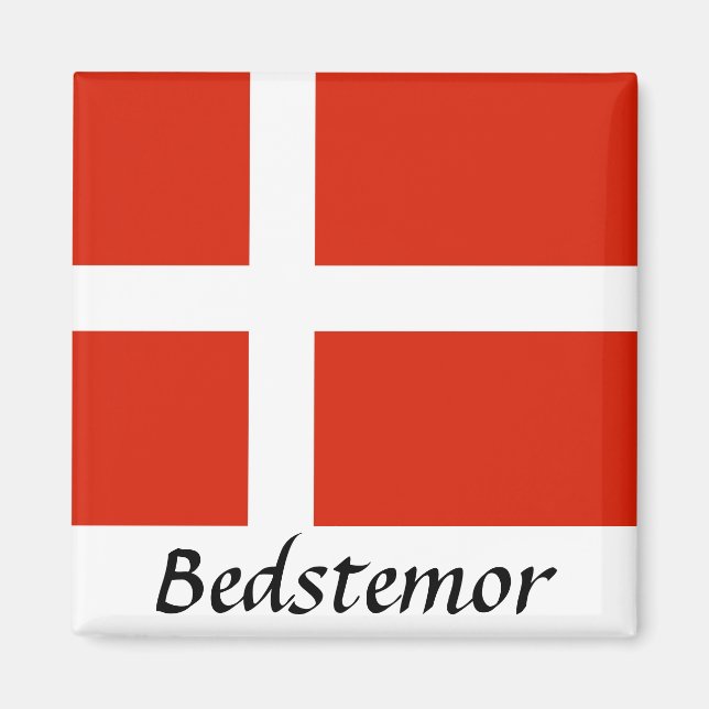 Customise Your Dannebrog! Magnet (Front)