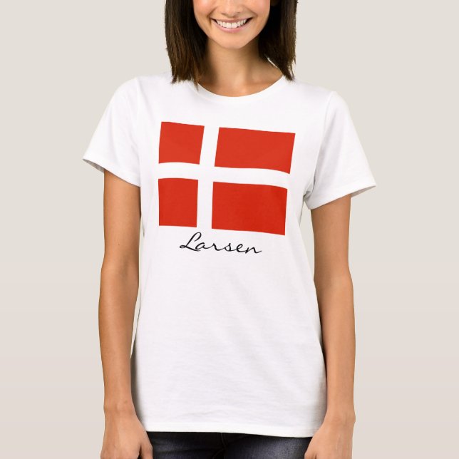 Customise Your Dannebrog! T-Shirt (Front)