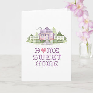 Customise Your Home Sweet Home Greeting Card