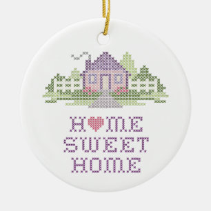 Customise Your Home Sweet Home Ornament