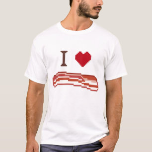 Customise Your I Love Bacon T-Shirt