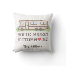 Customise Your Motor Home Pillow