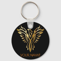 Customise Your Name phoenix Keychain
