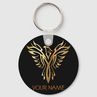 Customise Your Name phoenix Keychain