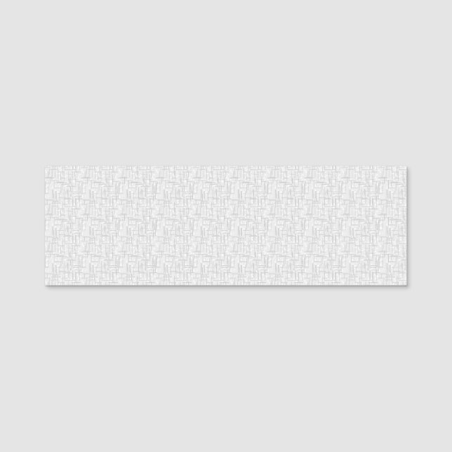 Customise Your Nametag Today! Name Tag (Front)