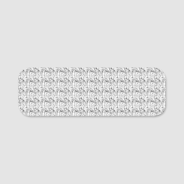 Customise Your Nametag Today! Name Tag (Front)