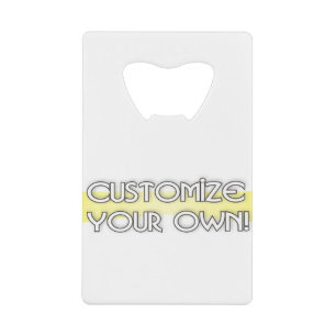 customise your own
