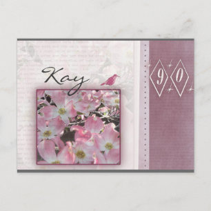 Customise your own 90th birthday postcard