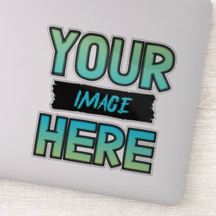 Customise your own clear vinyl sticker !