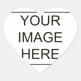 Customise your own heart sticker