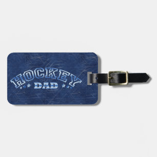 Customise Your Own Hockey Dad Luggage Tag