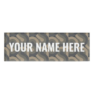 Customise your own  name tag