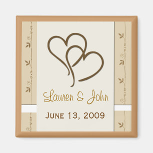 Customise your own save the date... magnet