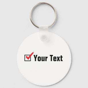 Customise Your Own Social Status - Personal Ad Key Ring