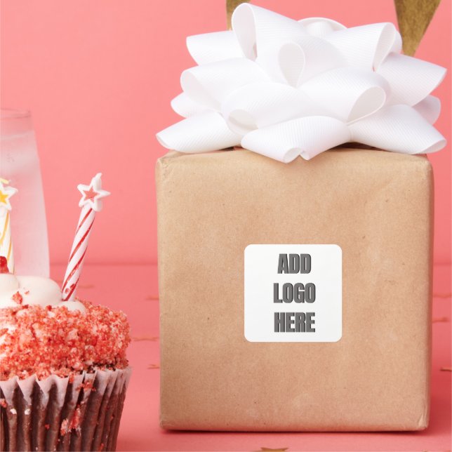 Customise Your Own  Square Sticker (Party)