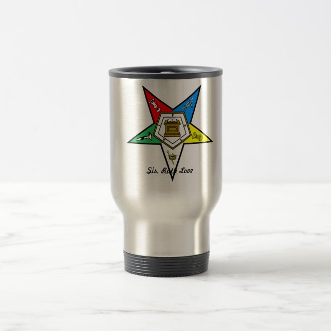 Customise your own Stainless Steel OES Travel Mug (Center)