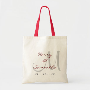Customise your own wedding tote bag