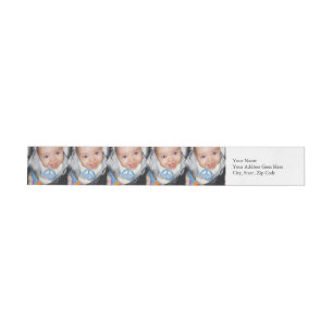 Customise Your photo Wrap Around Return Label