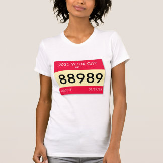 Customise your race bib on a unique shirt1 T-Shirt