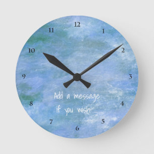 Customise Your Round Clock