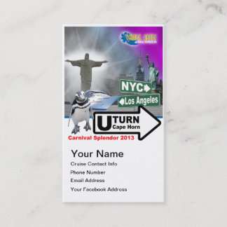 Customise Your Sally The Penguin CC Cruise Cards