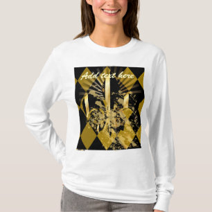 Customise your text, fleur de lis T-Shirt