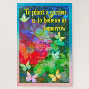 Customised Abstract Rose Garden  Jigsaw Puzzle