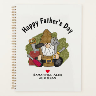 Customised and Personalised Handyman Garden Gnome Planner