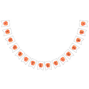 Customised Apple Bunting Bunting