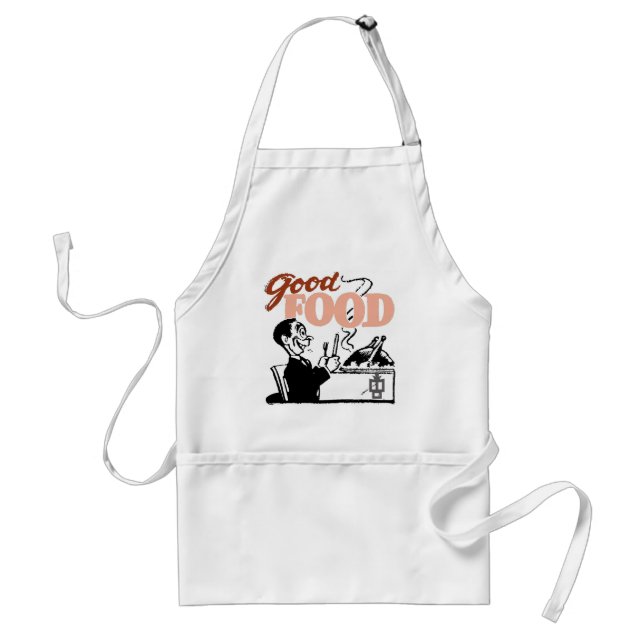 Customised aprons with symbol of enjoyment. (Front)