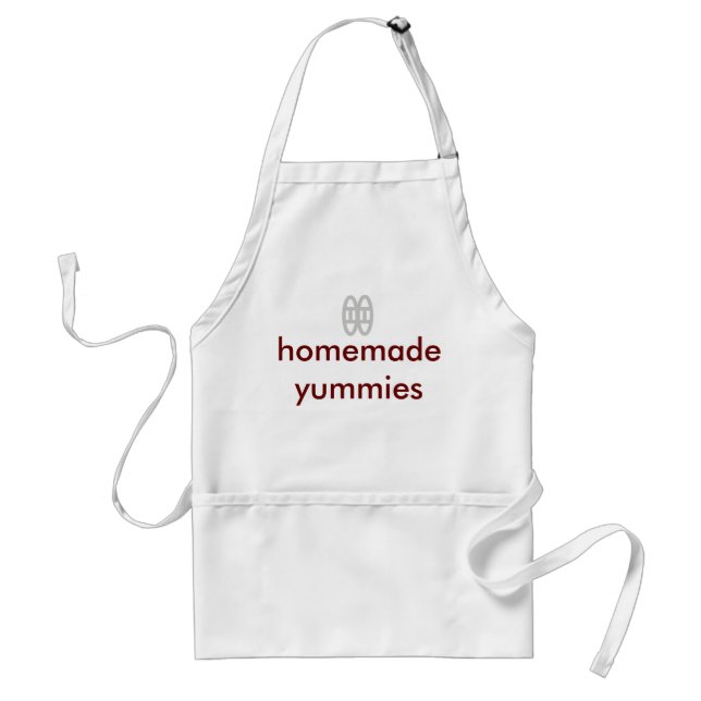 Customised aprons with symbol of love-home cooking (Front)