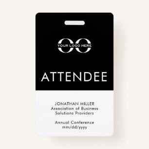 Customised Attendee Name Badge ID Badge