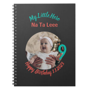 Customised Baby Birthday with Customised Notebook