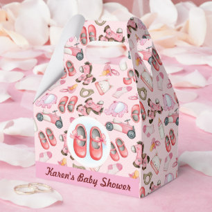 Customised Baby Girl Shower  Favour Box