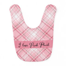 Customised Baby Pink Plaid 