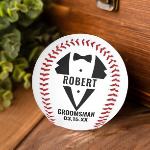 Customised Bachelor Party Best Man Groom Groomsmen Baseball