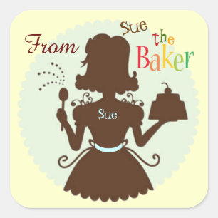 Customised Baker Gift Stickers