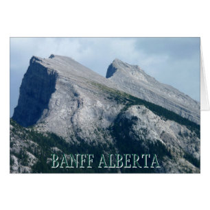 Customised Banff  Alberta Card Banff Souvenir Car
