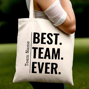 Customised Best Team Ever Teammate Team Coworkers Tote Bag