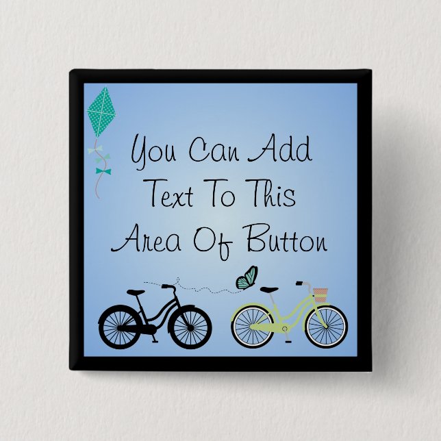 Customised Bicycles Button (Front)