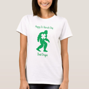 Customised Bigfoot St. Patrick's Day T-Shirt