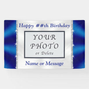 Customised Birthday Banners with Photo