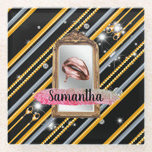 Customised Birthday Gift For Wife, Friend, Sister Glass Coaster